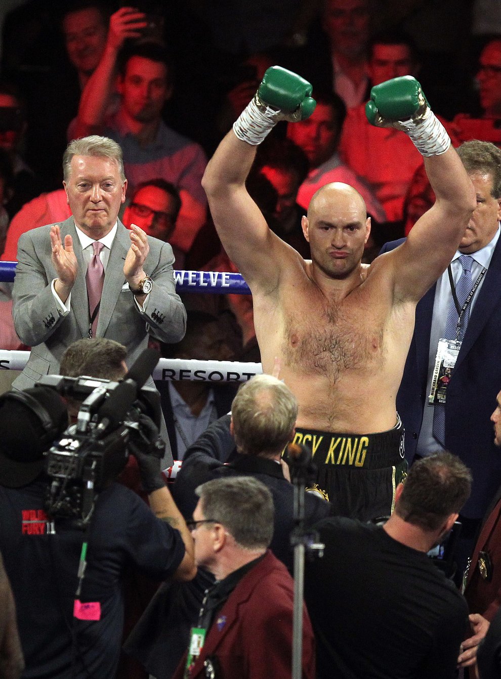 Fury is no longer fighting Wilder after the American’s contractual right to a rematch expired