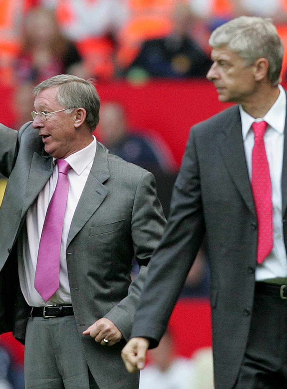 Wenger and Ferguson were rivals for nearly two decades