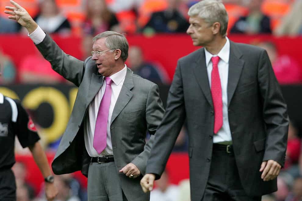 Wenger and Ferguson were rivals for nearly two decades