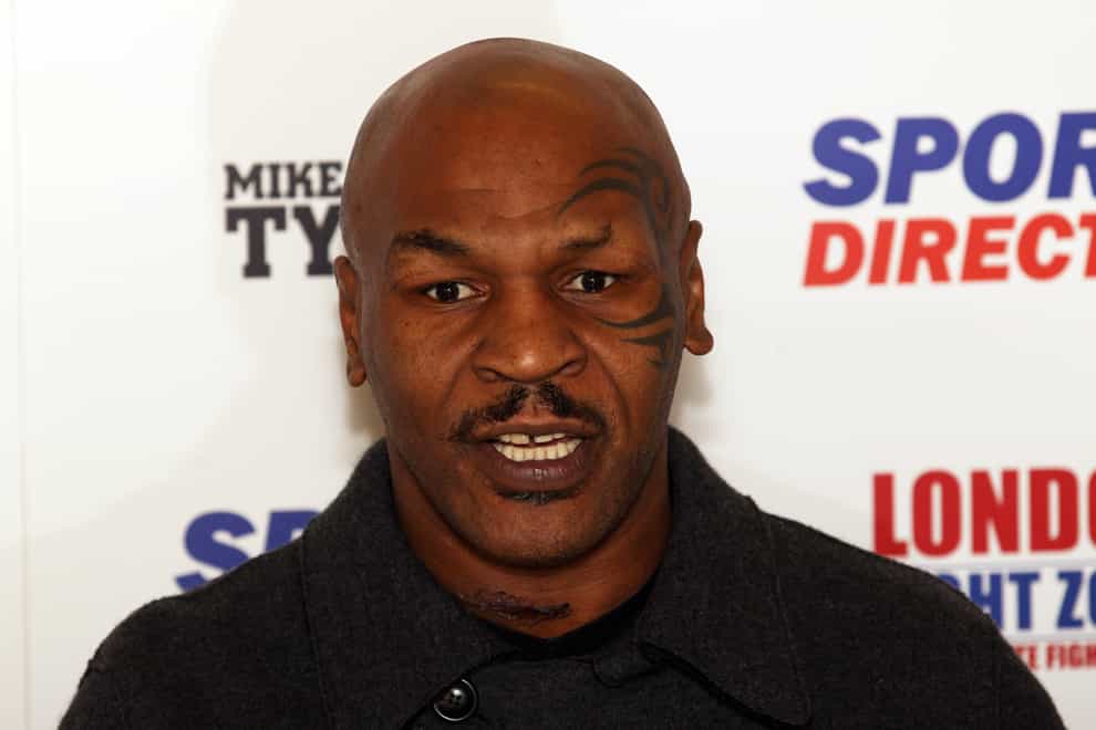 Tyson slurred his words throughout the interview with ITV on Tuesday