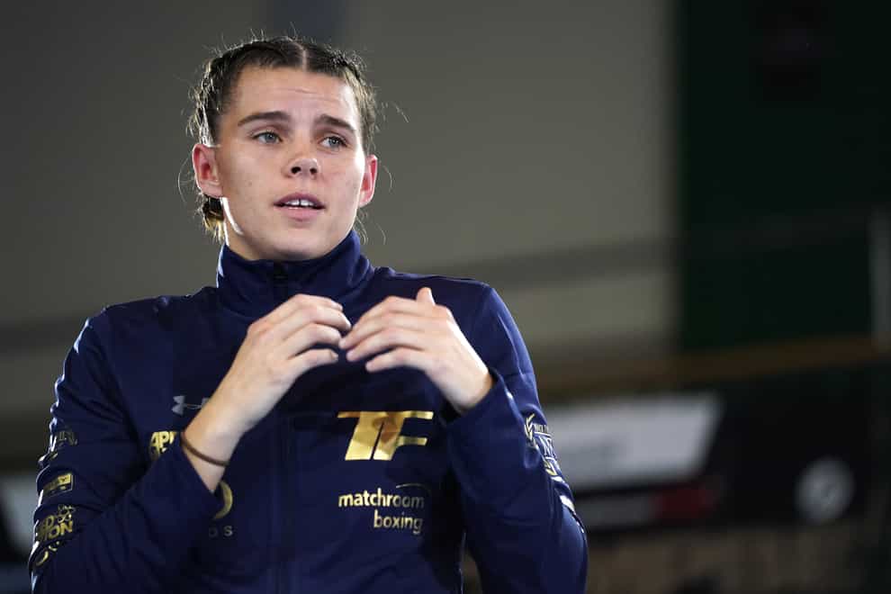 Savannah Marshall must wait for her shot at the vacant WBO middleweight title (Tess Derry/PA)