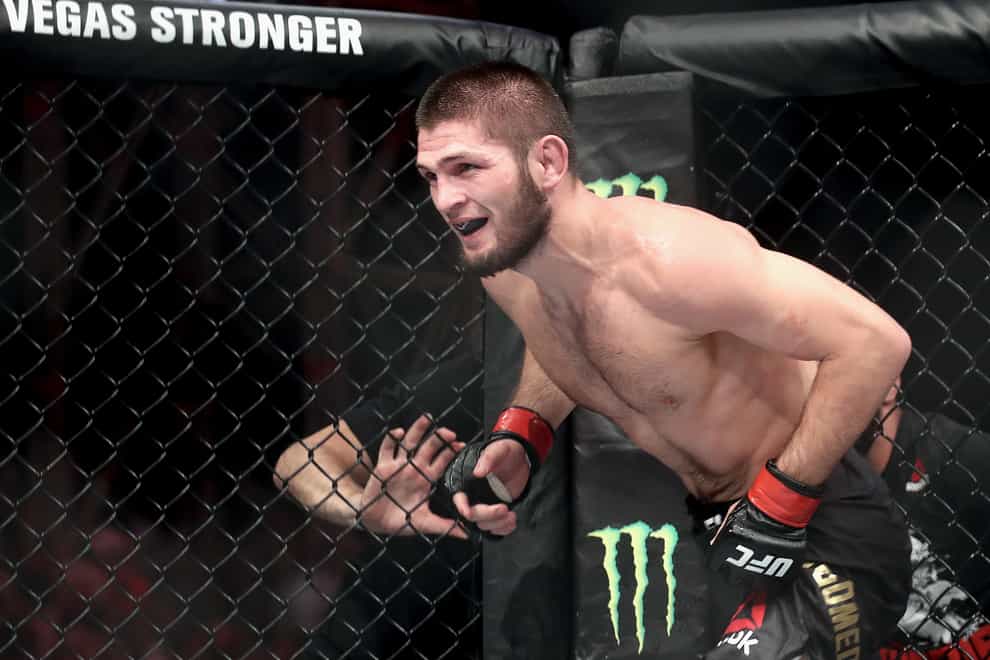 <p>Khabib believes the winner of McGregor-Poirier will become the new lightweight champion</p>