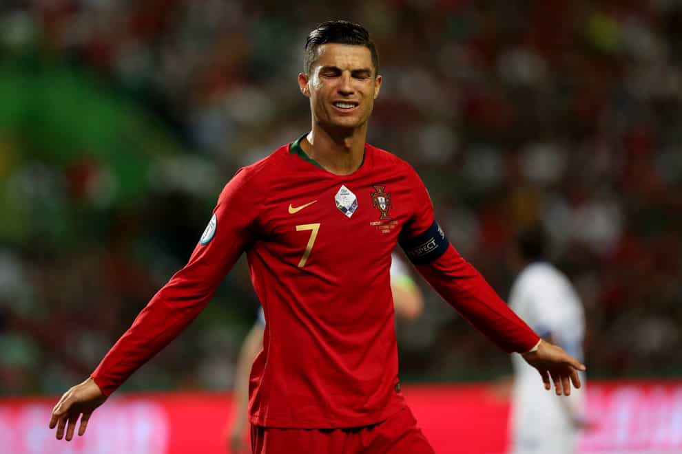 Ronaldo tested positive for coronavirus on Tuesday