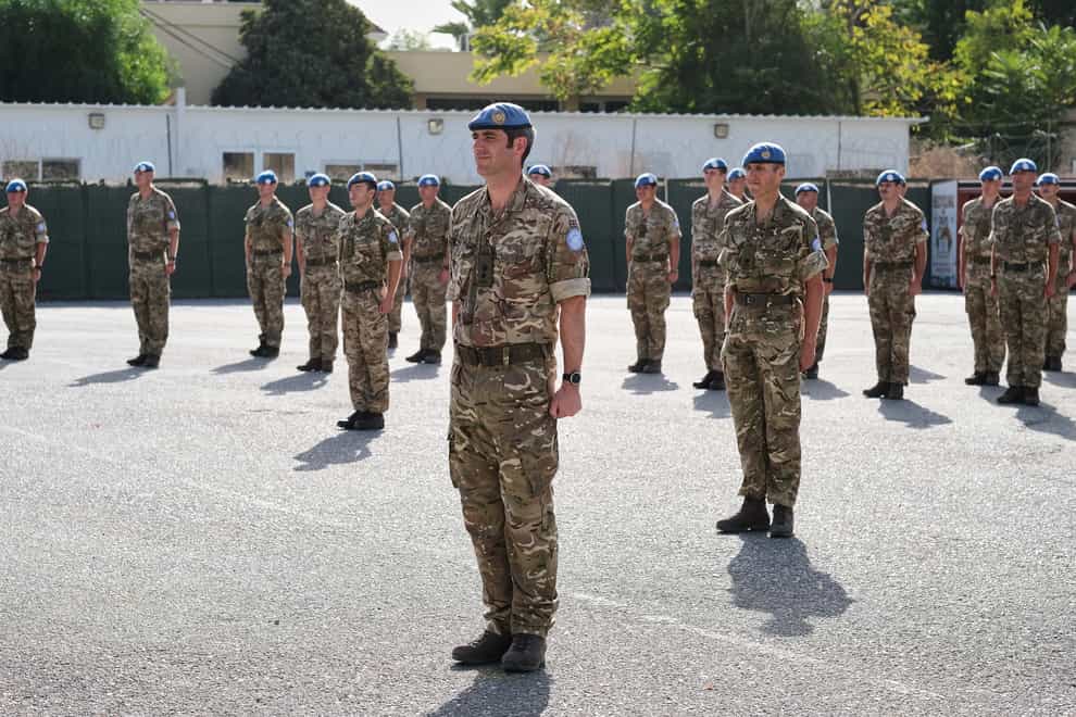 Royal Irish reservists have taken on a tour in Cyprus