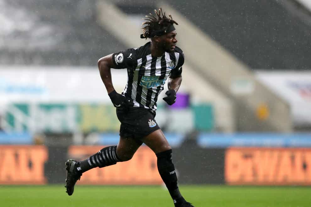 Newcastle’s Allan Saint-Maximin is hoping to follow in the footsteps of compatriot David Ginola