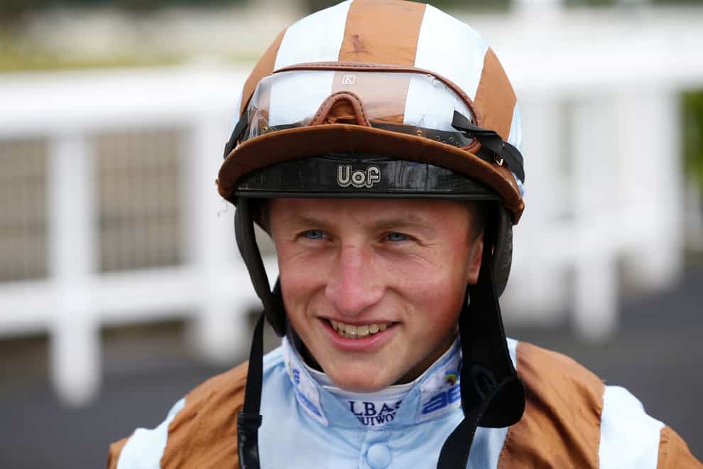 Tom Marquand reached 100 winners for the Flat season with victory on Holbache at Haydock