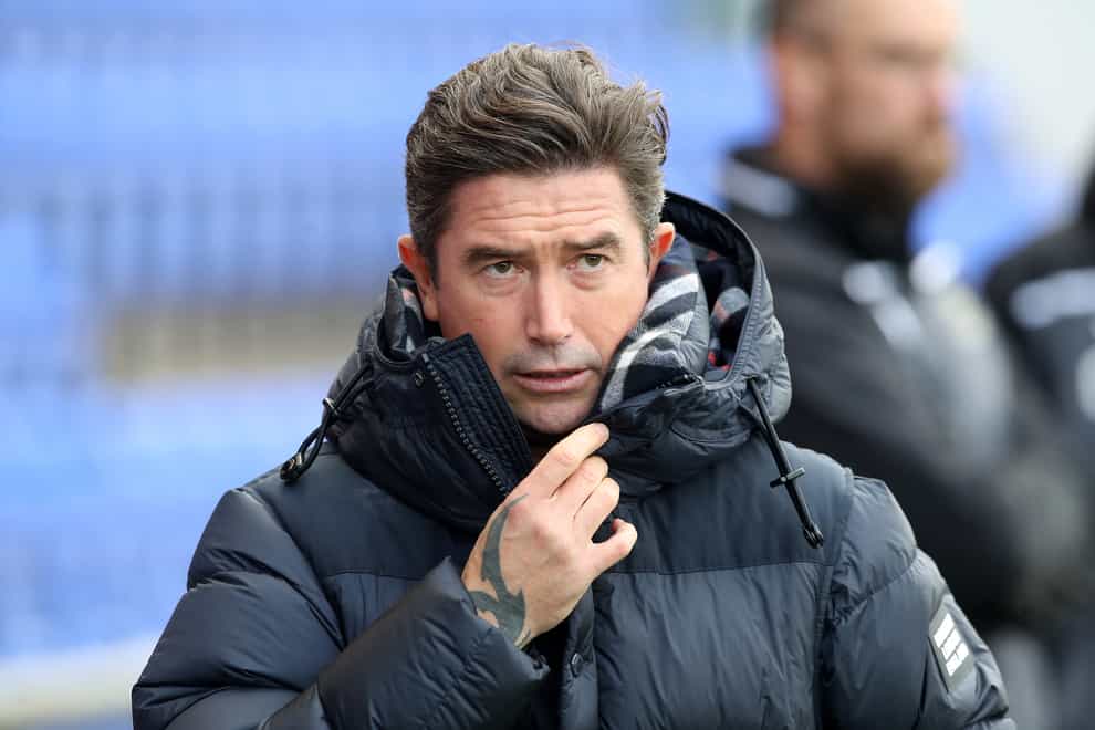 Harry Kewell secured his first league win as Oldham boss