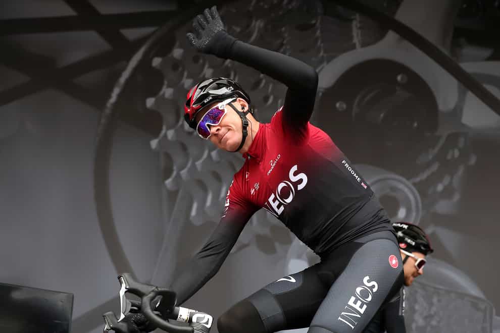 Chris Froome will ride his final race in Ineos colours at the Vuelta a Espana
