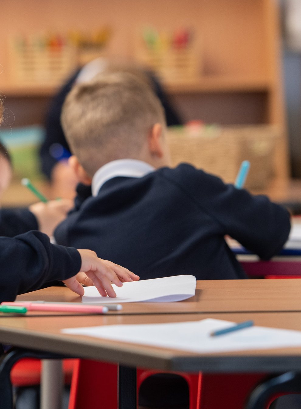 Many primary school pupils had little to no contact with their friends during the five-month period before schools fully reopened