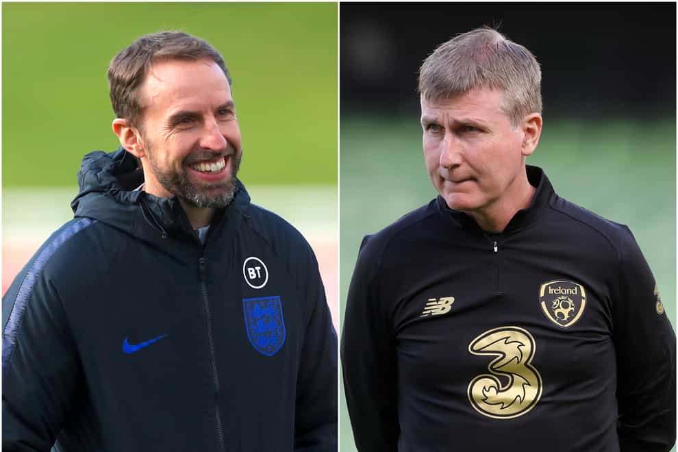 Gareth Southgate and Stephen Kenny will go head to head when England face the Republic of Ireland next month