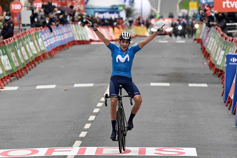 Marc Soler celebrated a first Grand Tour victory on the second stage of La Vuelta