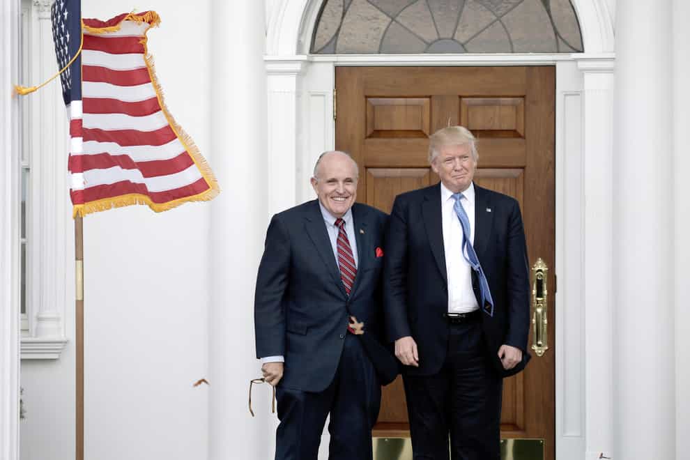 Trump’s lawyer Giuliani has denied any wrongdoing
