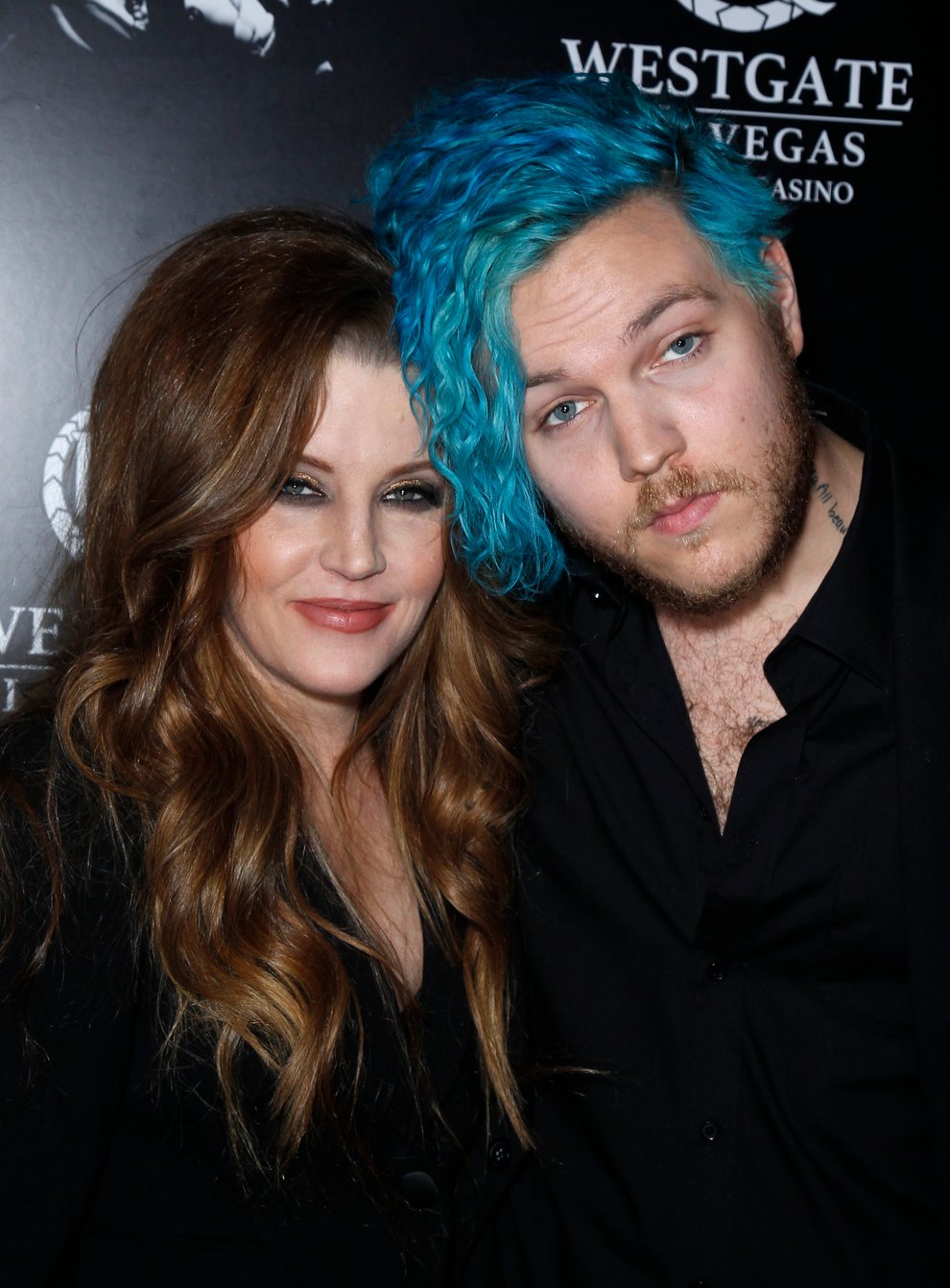 Lisa Marie Presley (left) pays emotional tribute to Benjamin Keough (right)