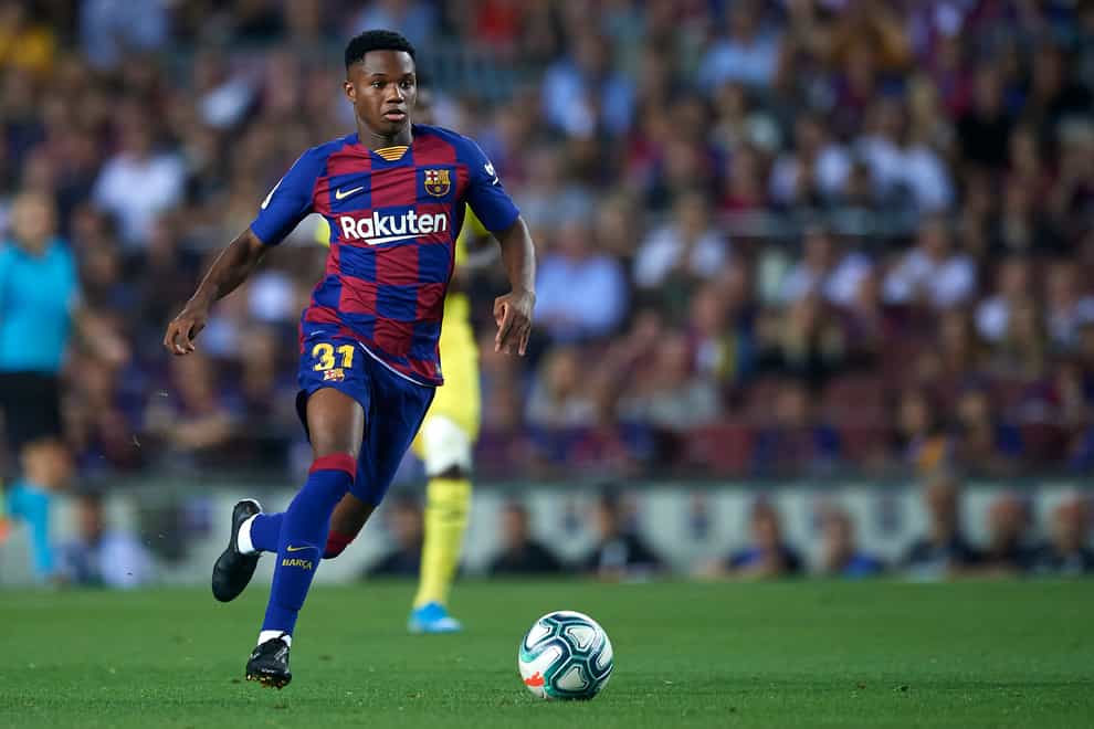 Fati starred for Barcelona in the Champions League on Tuesday