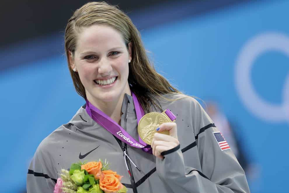 Missy Franklin can no longer spend more than 30 minutes in a swimming pool
