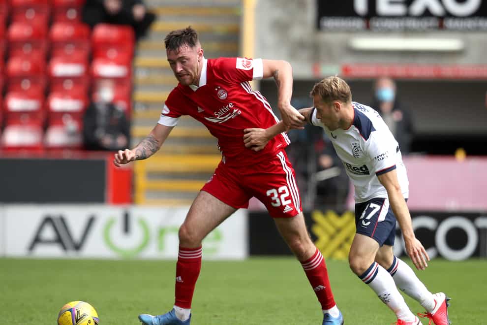 Aberdeen are hoping Ryan Edmondson (left) will be fit to face Celtic.
