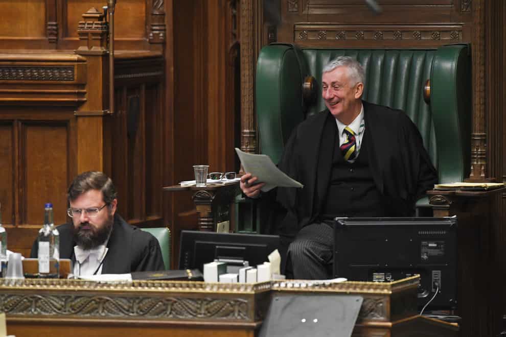Commons Speaker Sir Lindsay Hoyle