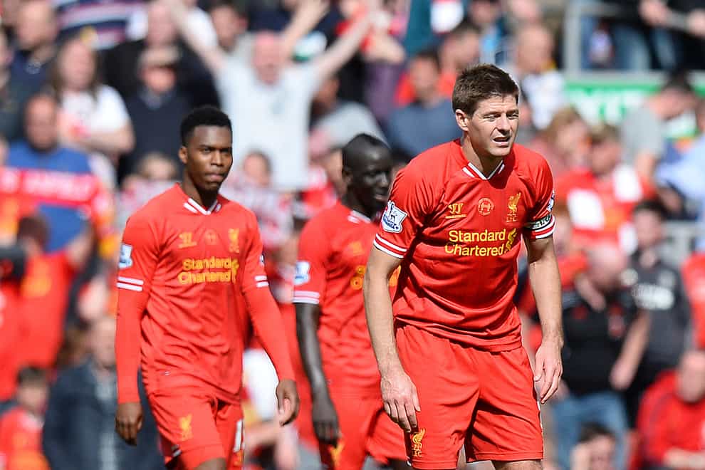 Gerrard’s slip cost Liverpool the title in 2014