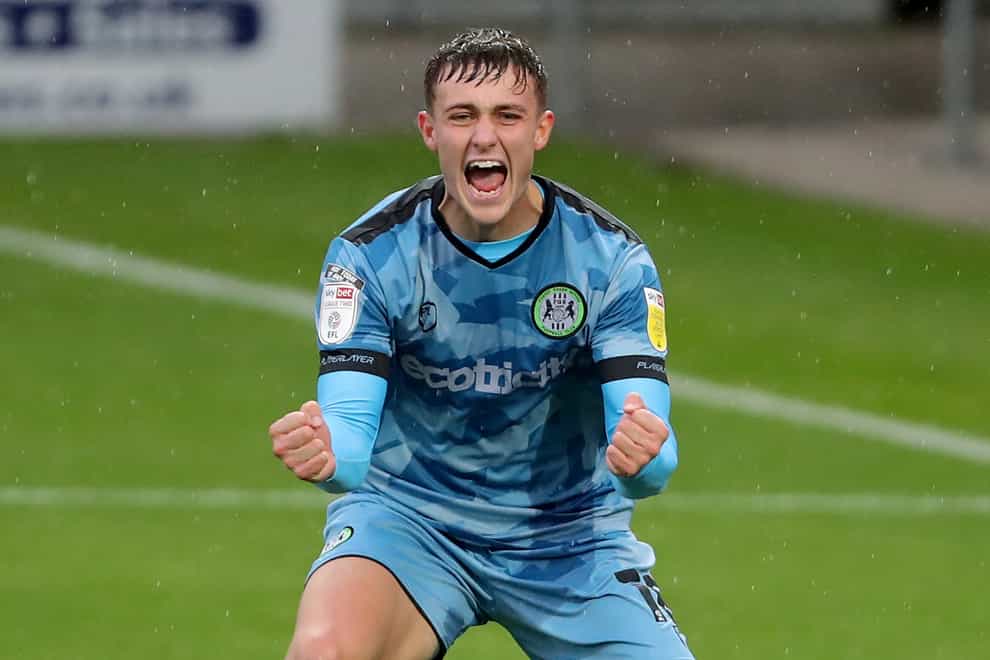 Jake Young was the match-winner for Forest Green