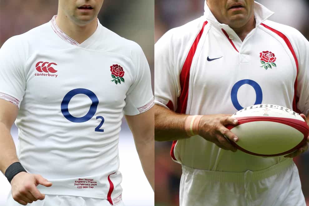 Ben Youngs and Jason Leonard