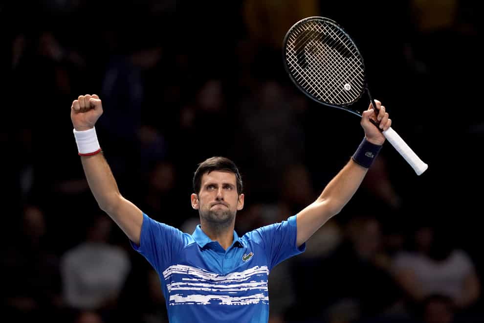 Novak Djokovic all-but secured the year-end number one spot