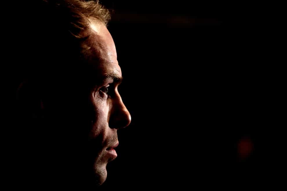Alun Wyn Jones during a British and Irish Lions press conference in 2017