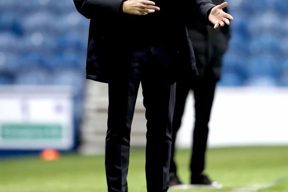 Rangers manager Steven Gerrard getting ready for Kilmarnock on Sunday