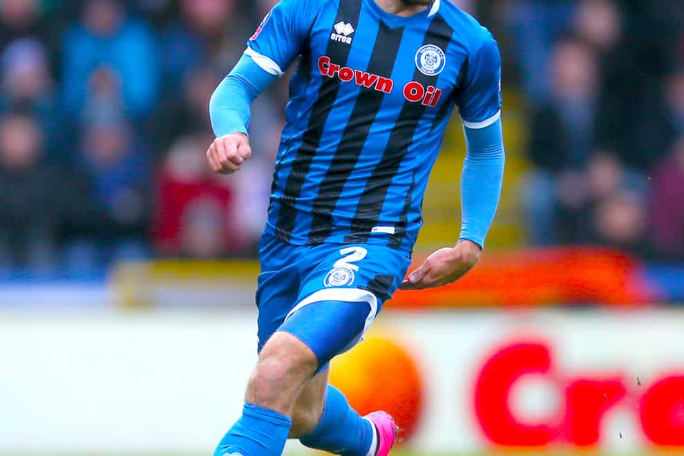 Ryan McLaughlin will be hoping to get another outing for Rochdale
