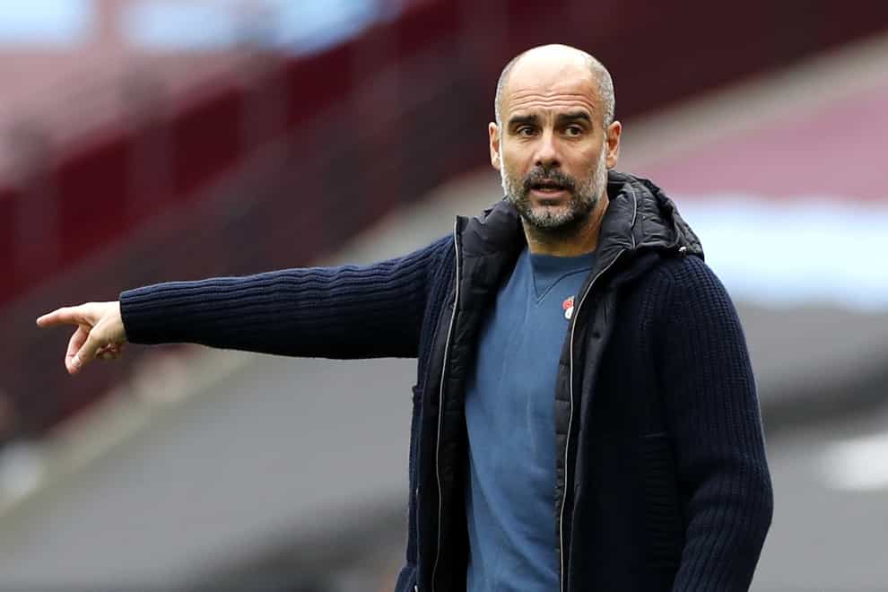 Manchester City manager Pep Guardiola is the coaching choice of a Barcelona presidential candidate