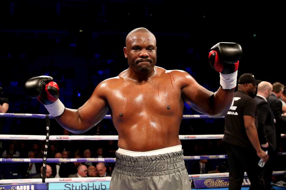 Dereck Chisora is back in action on Saturday night (Steven Paston/PA)