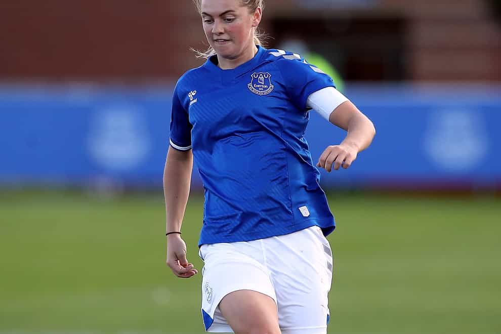 Lucy Graham is set to skipper Everton in Sunday's FA Cup final (Martin Rickett/PA).