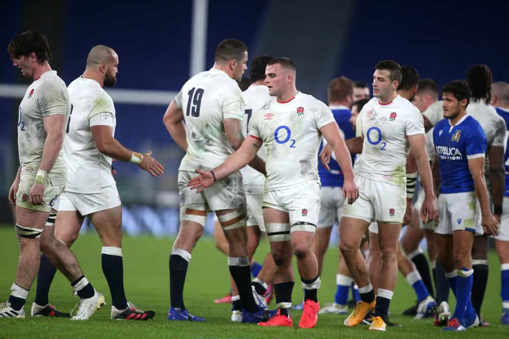 England won their third Six Nations title in five years in Italy