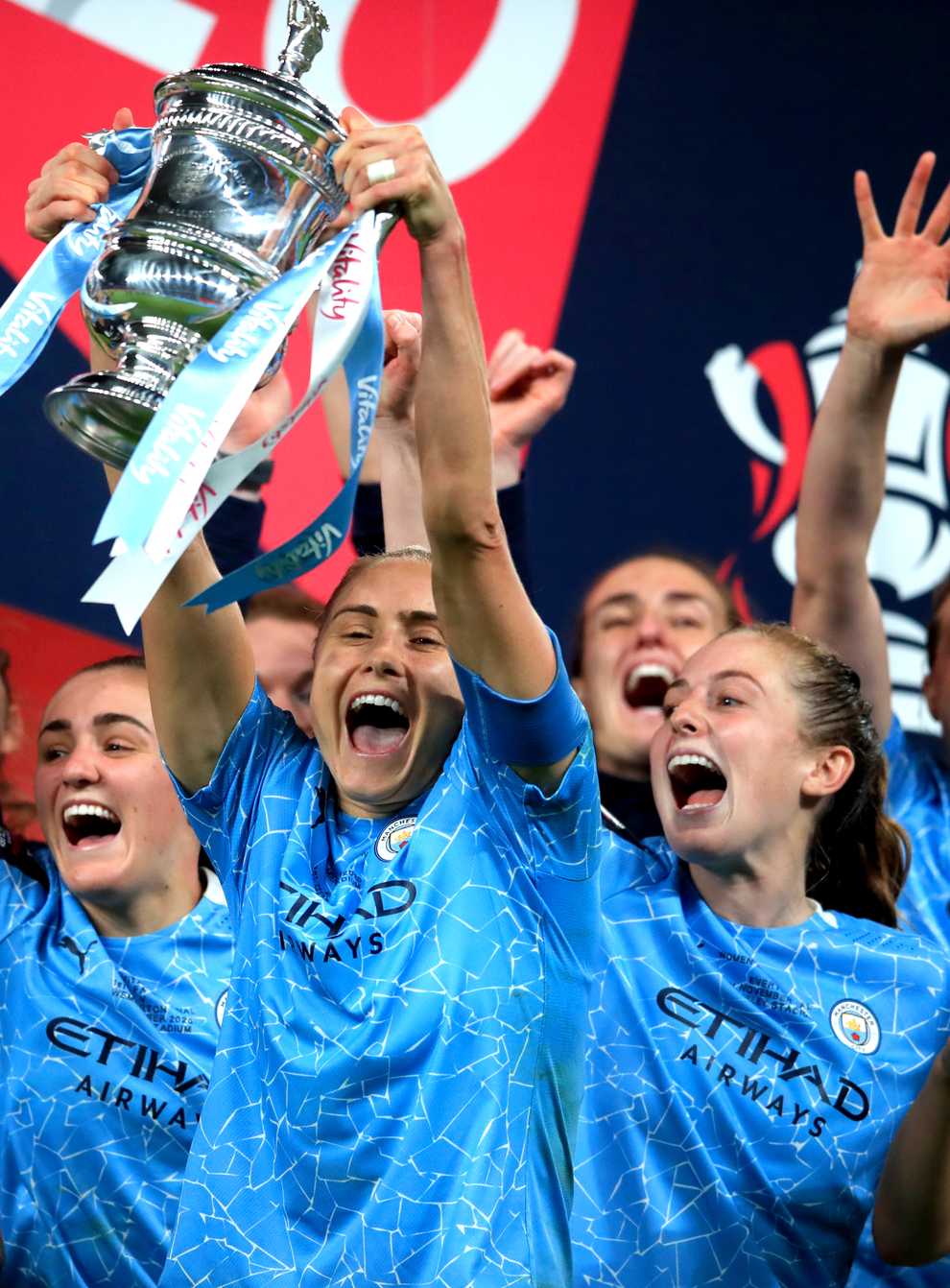 Man City are the current holders of the trophy