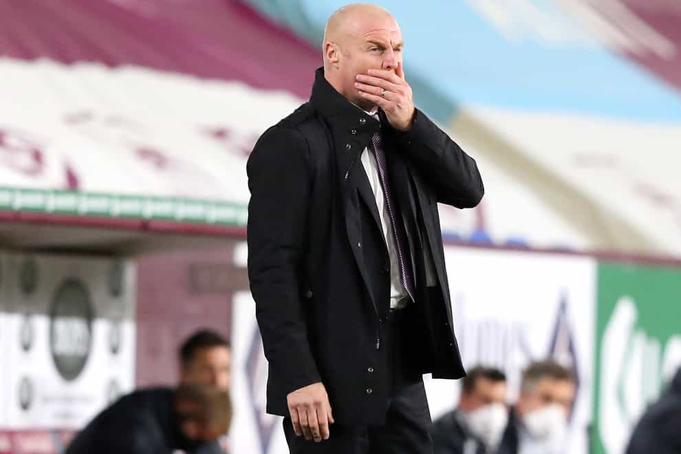 Burnley manager Sean Dyche is still looking for his first Premier League win of the season