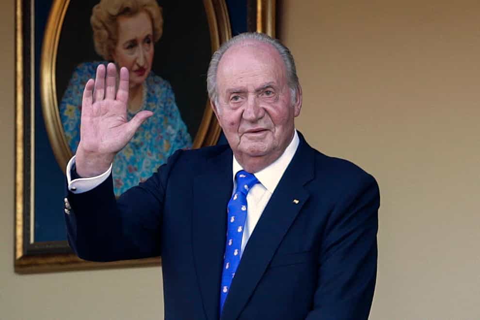Spain’s former king Juan Carlos (Andrea Comas/AP)