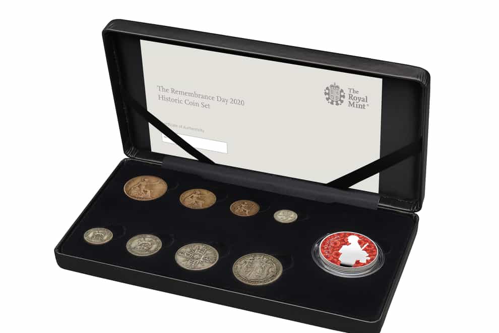 Royal Mint Remembrance Day coin