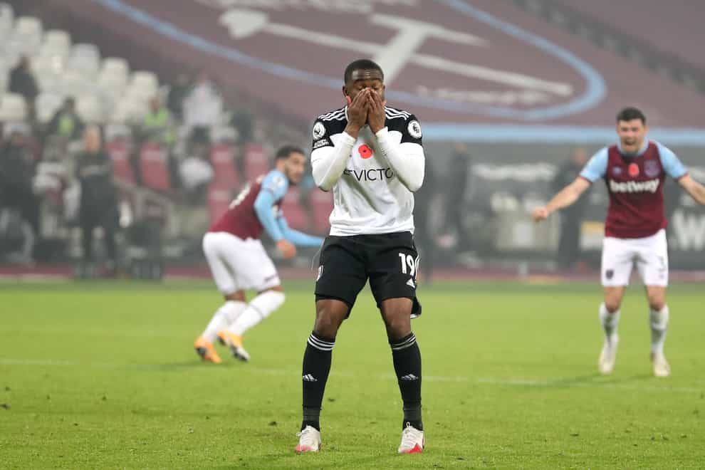 Ademola Lookman fluffed a Panenka-style penalty to earn a draw for Fulham