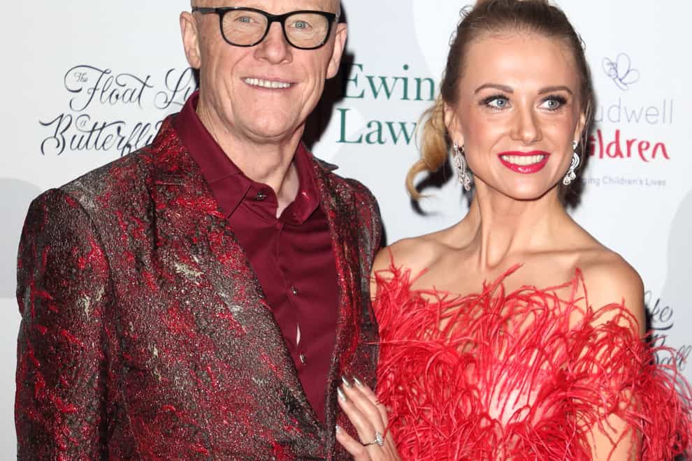 John Caudwell and Modesta Vzesniauskaite are expecting their first child together 