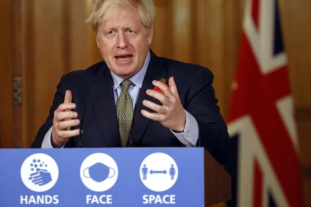 Boris Johnson says it is still 'very, very early days' for vaccine