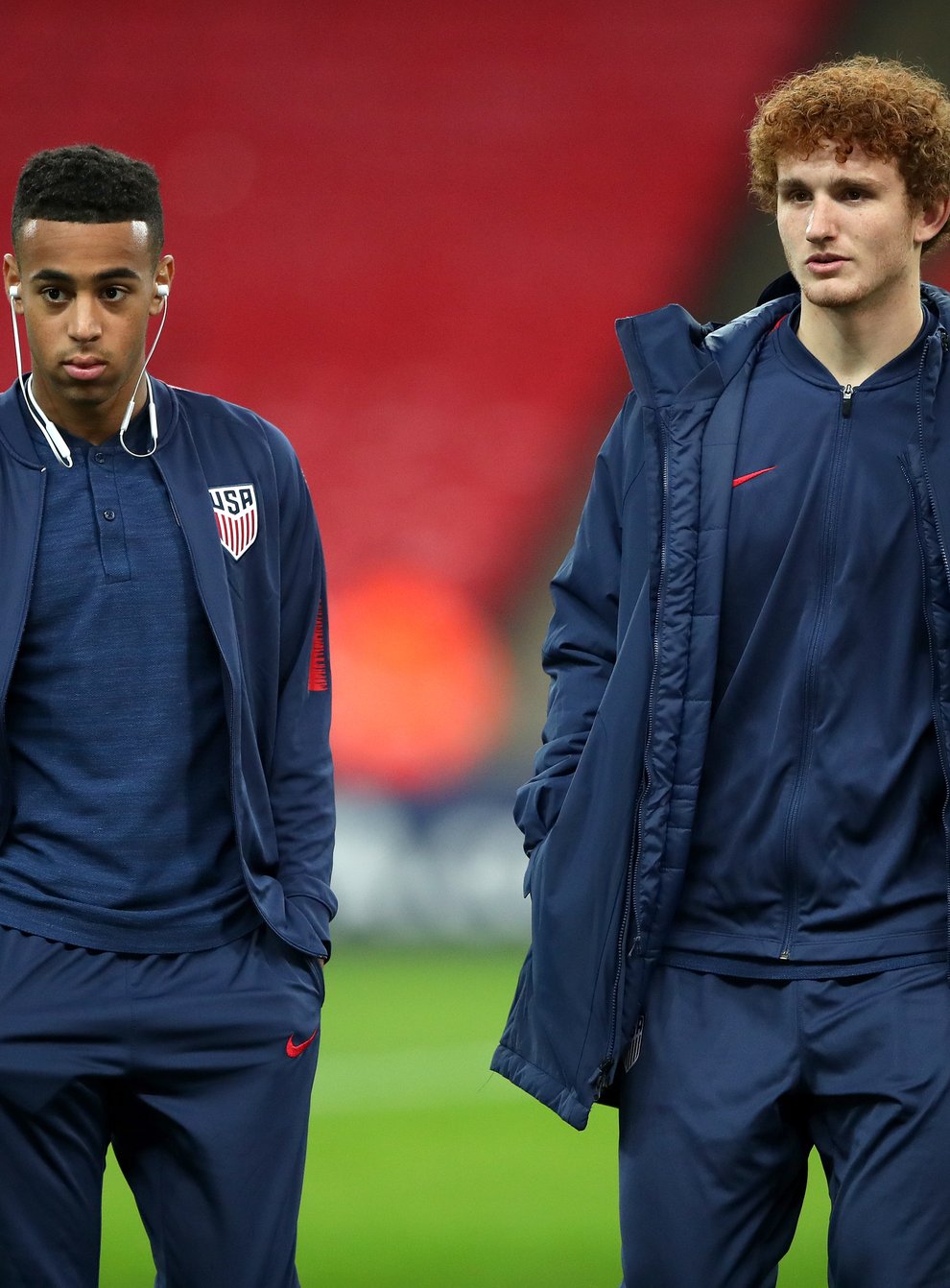 Tyler Adams says the United States plan to make a gesture of support to racial justice ahead of Thursday's friendly in Wales
