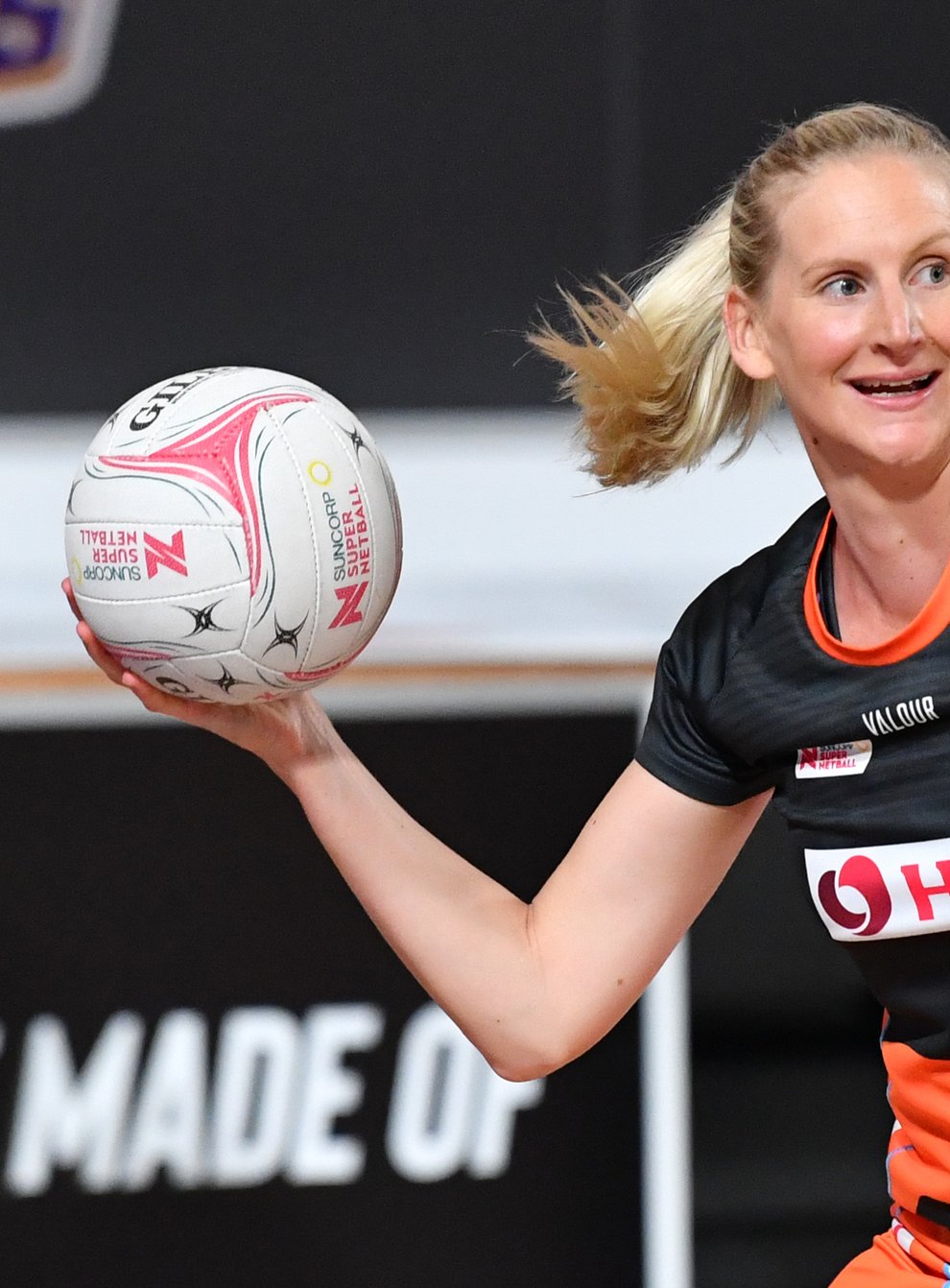 April Brandley is set to remain at GIANTS Netball 