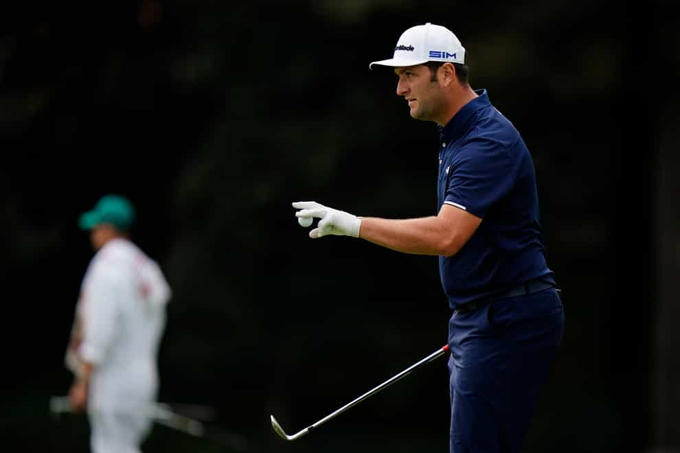 Jon Rahm made a remarkable hole-in-one during a practice round on Thursday