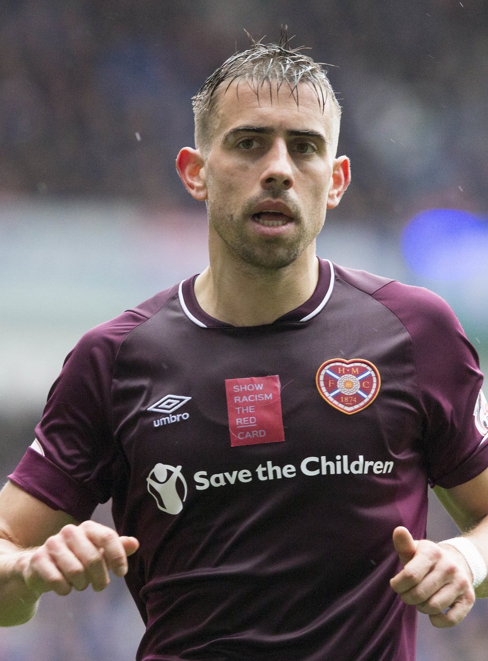 Olly Lee was on target for Hearts