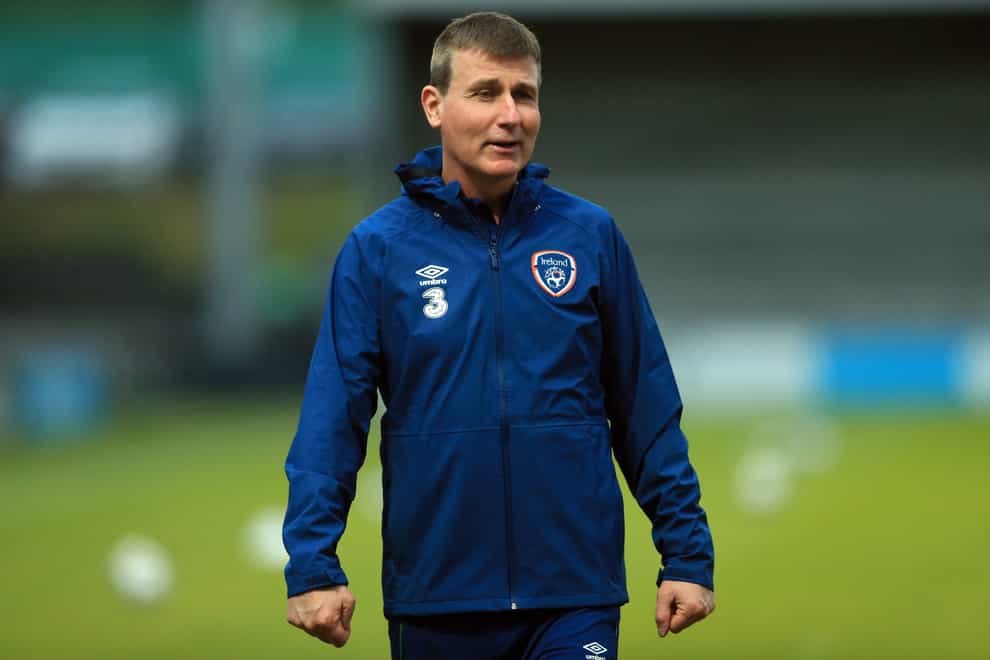 Republic of Ireland manager Stephen Kenny will have to do without strikers Callum Robinson and Aaron Connolly against England