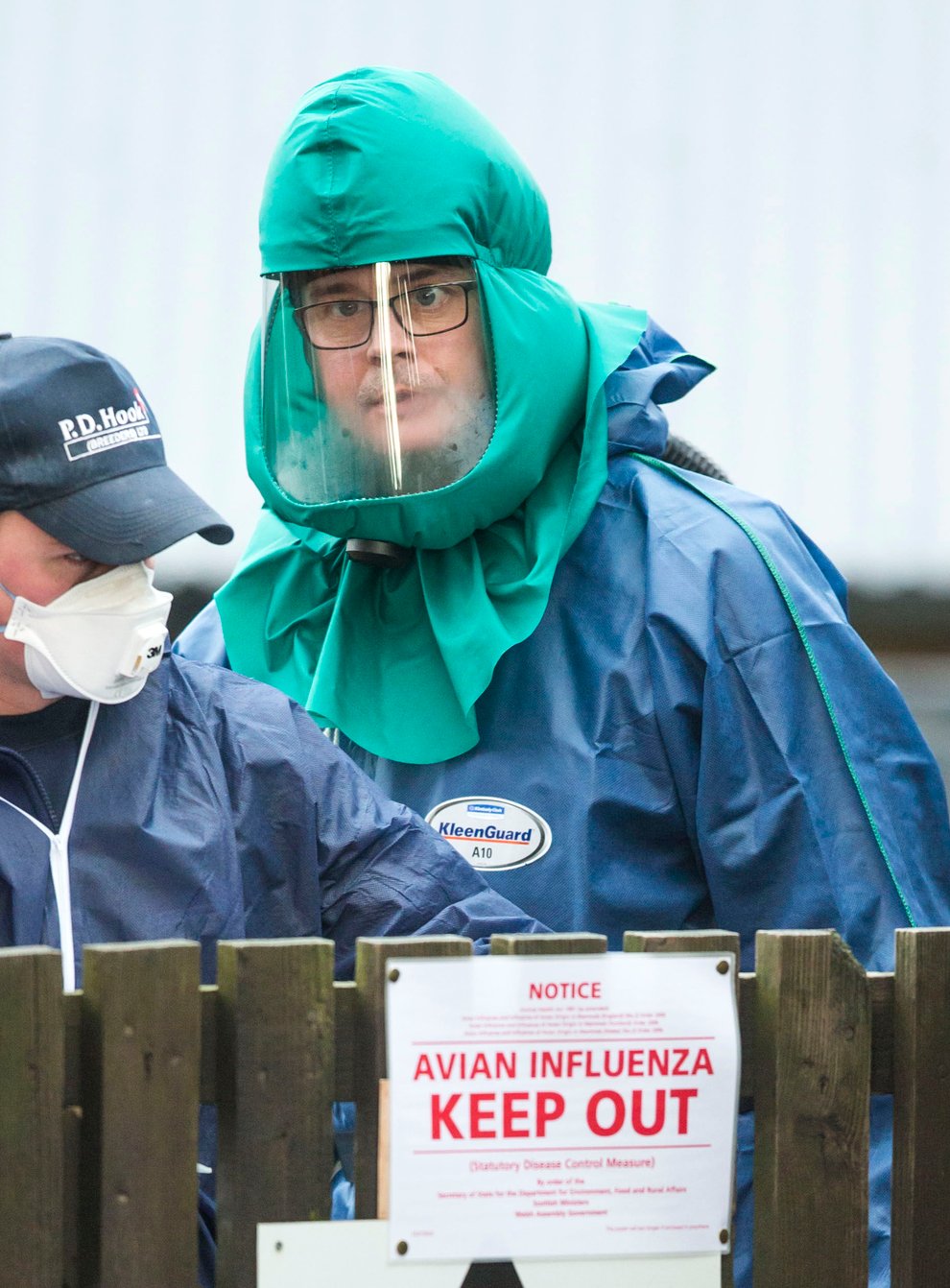 Suspected case of bird flu