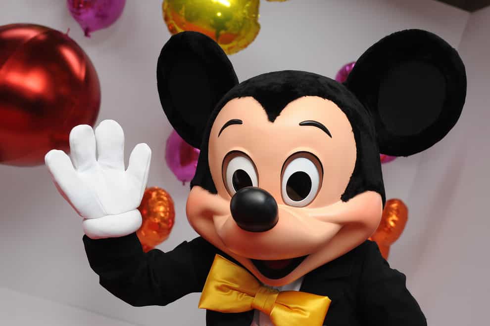 <p>Mickey Mouse was among several cartoon characters listed to appear</p>