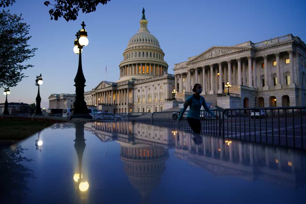The Senate side of the Capitol is seen in Washington (J. Scott Applewhite/AP)