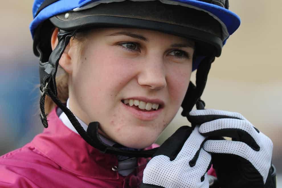 Jockey Lucy Alexander rode Elvis Mail to victory at Ayr