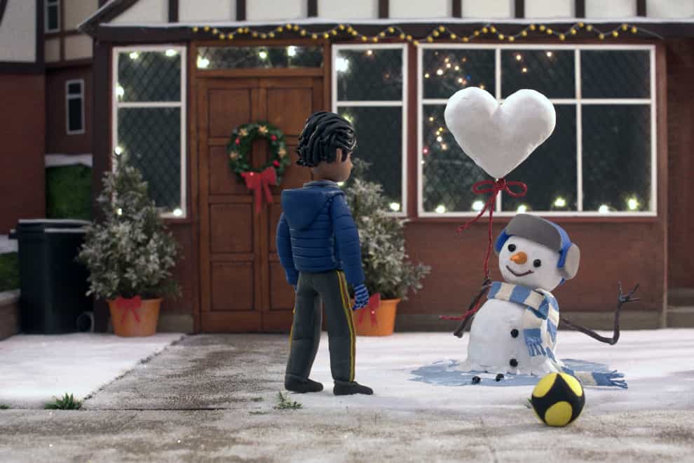 A still from the 2020 John Lewis Christmas advert