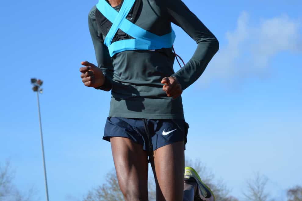 Some of the elite runners were tested at Exeter Arena (University of Exeter/PA).